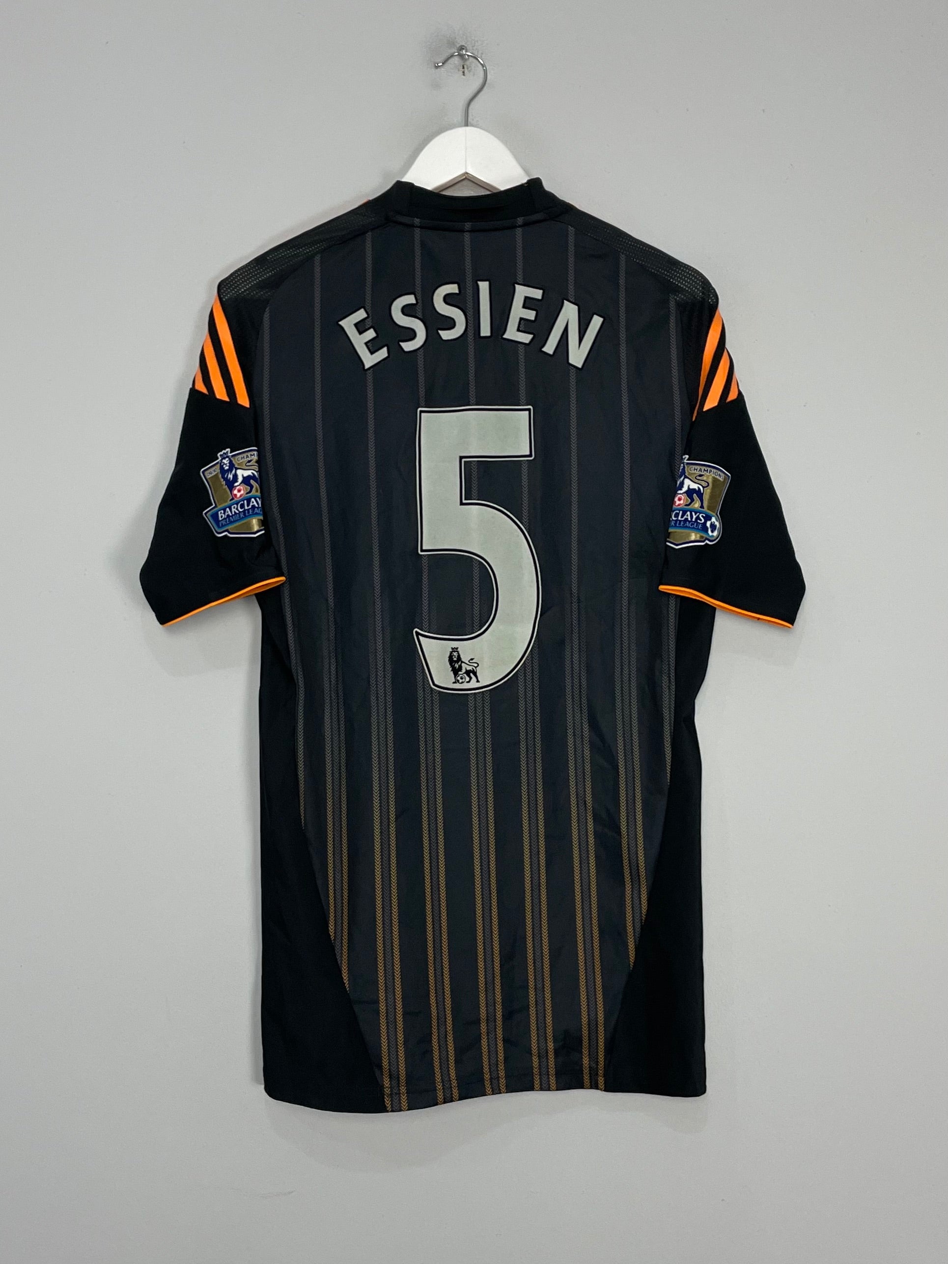 2010/11 CHELSEA ESSIEN #5 *MATCH ISSUE* AWAY SHIRT (L) ADIDAS