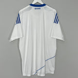 2009/11 GREECE HOME SHIRT (L) ADIDAS