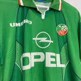 1994/95 IRELAND HOME SHIRT (M) UMBRO