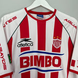 2002/03 NECAXA HOME SHIRT (XL) ATLETICA