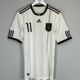 2010/11 GERMANY KLOSE #11 HOME SHIRT (M) ADIDAS