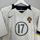 2004/06 PORTUGAL C.RONALDO #17 AWAY SHIRT (M) NIKE