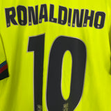 2005/06 BARCELONA RONALDINHO #10 AWAY SHIRT (L) NIKE