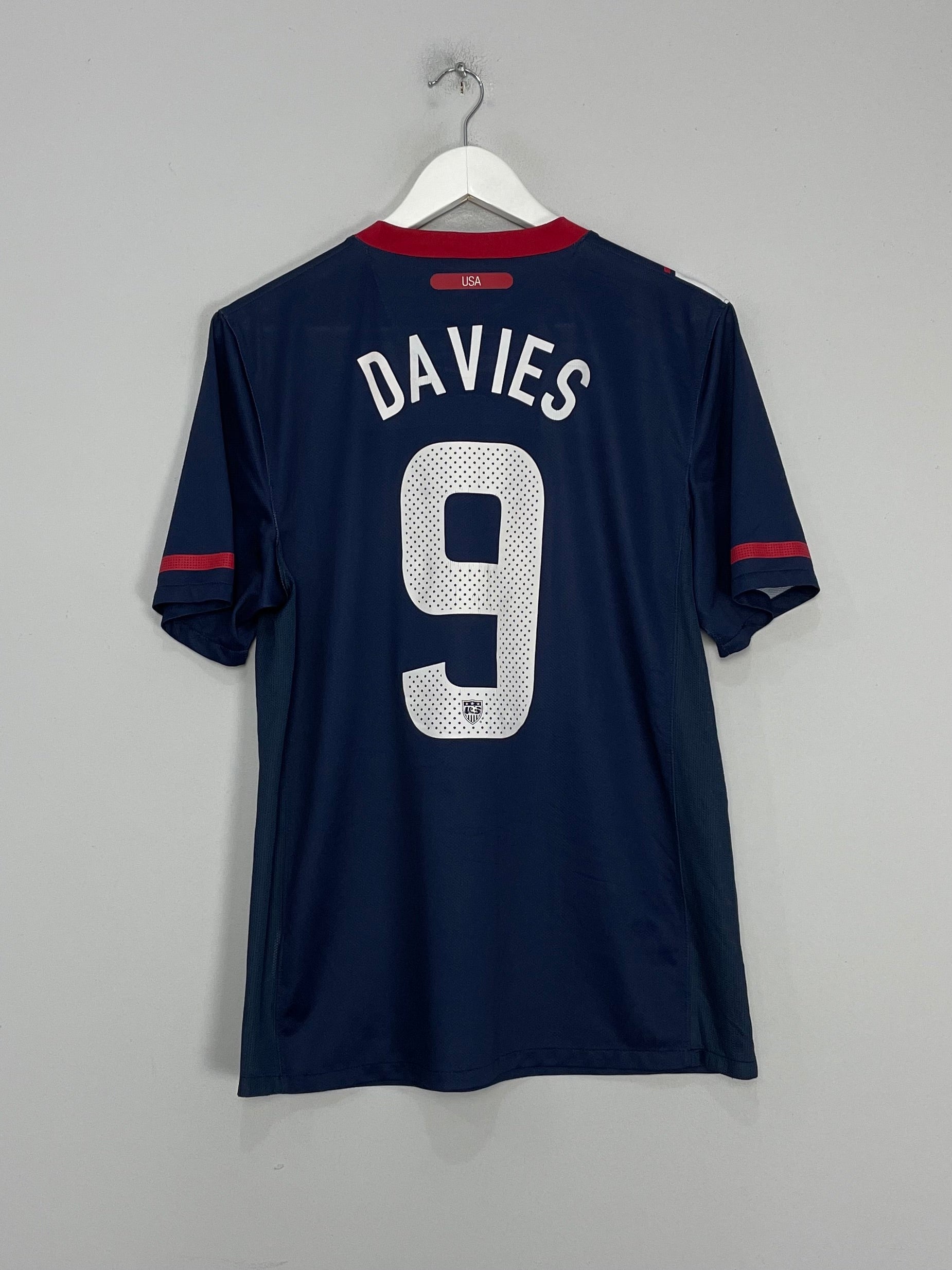 2010/12 USA DAVIES #9 AWAY SHIRT (M) NIKE