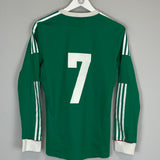 2011/12 MEXICO *PLAYER ISSUE* #7 L/S HOME SHIRT (M) ADIDAS