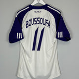 2010/11 ANDERLECHT BOUSSOUFA #11 HOME SHIRT (M) ADIDAS