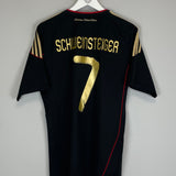 2010/11 GERMANY SCHWEINSTEIGER #7 AWAY SHIRT (M) ADIDAS