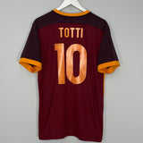 2015/16 ROMA TOTTI #10 HOME SHIRT (L) NIKE