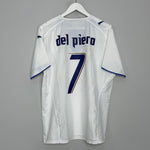 2006/07 ITALY DEL PIERO #7 AWAY SHIRT (L) PUMA