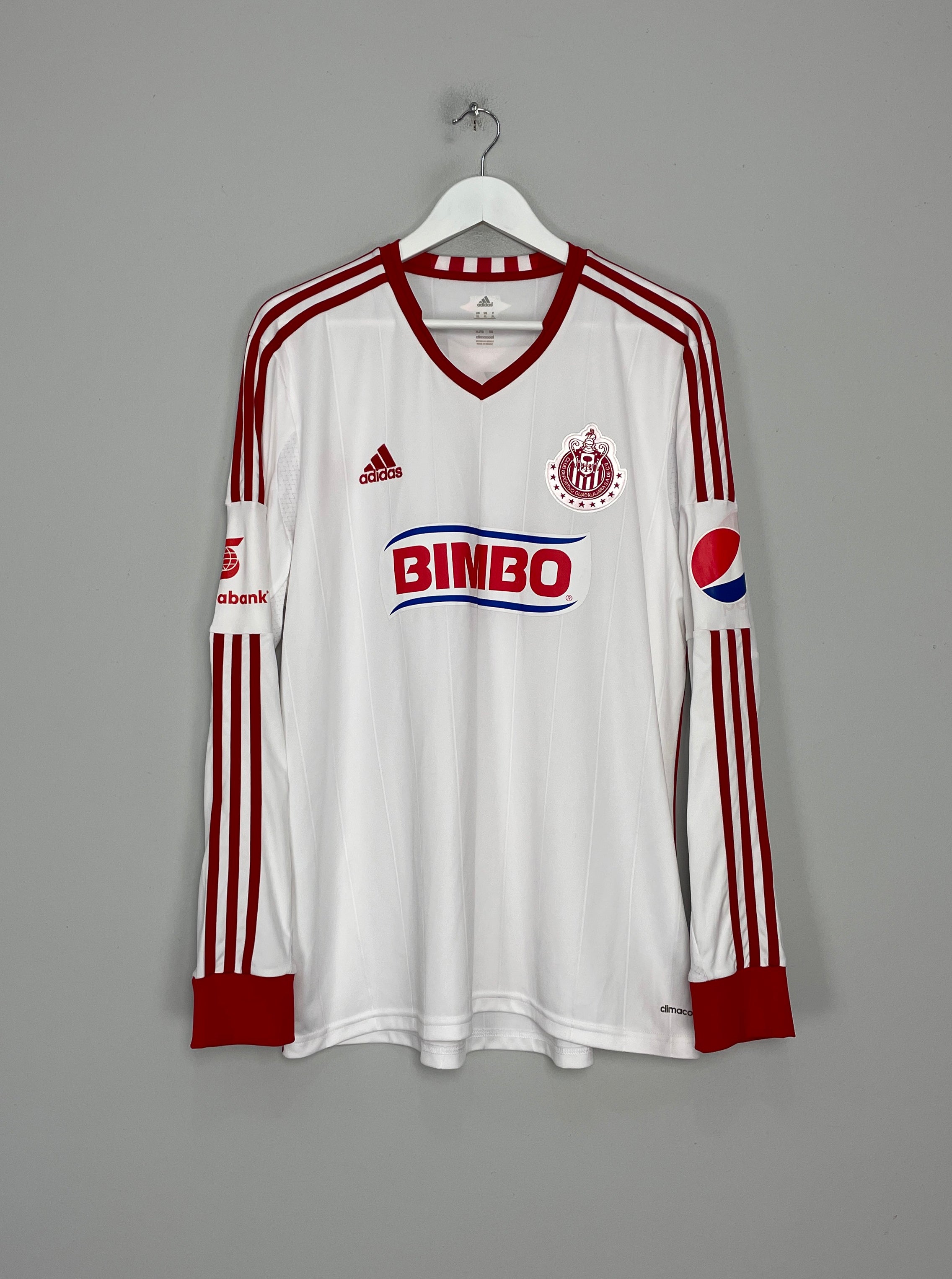 2012/13 CHIVAS GUADALAJARA L/S AWAY SHIRT (XL) ADIDAS