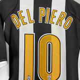 2004/05 JUVENTUS DEL PIERO #10 HOME SHIRT (L) NIKE