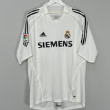 2005/06 REAL MADRID RONALDO #9 HOME SHIRT (L) ADIDAS