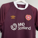 2022/23 HEARTS HOME SHIRT (M) UMBRO