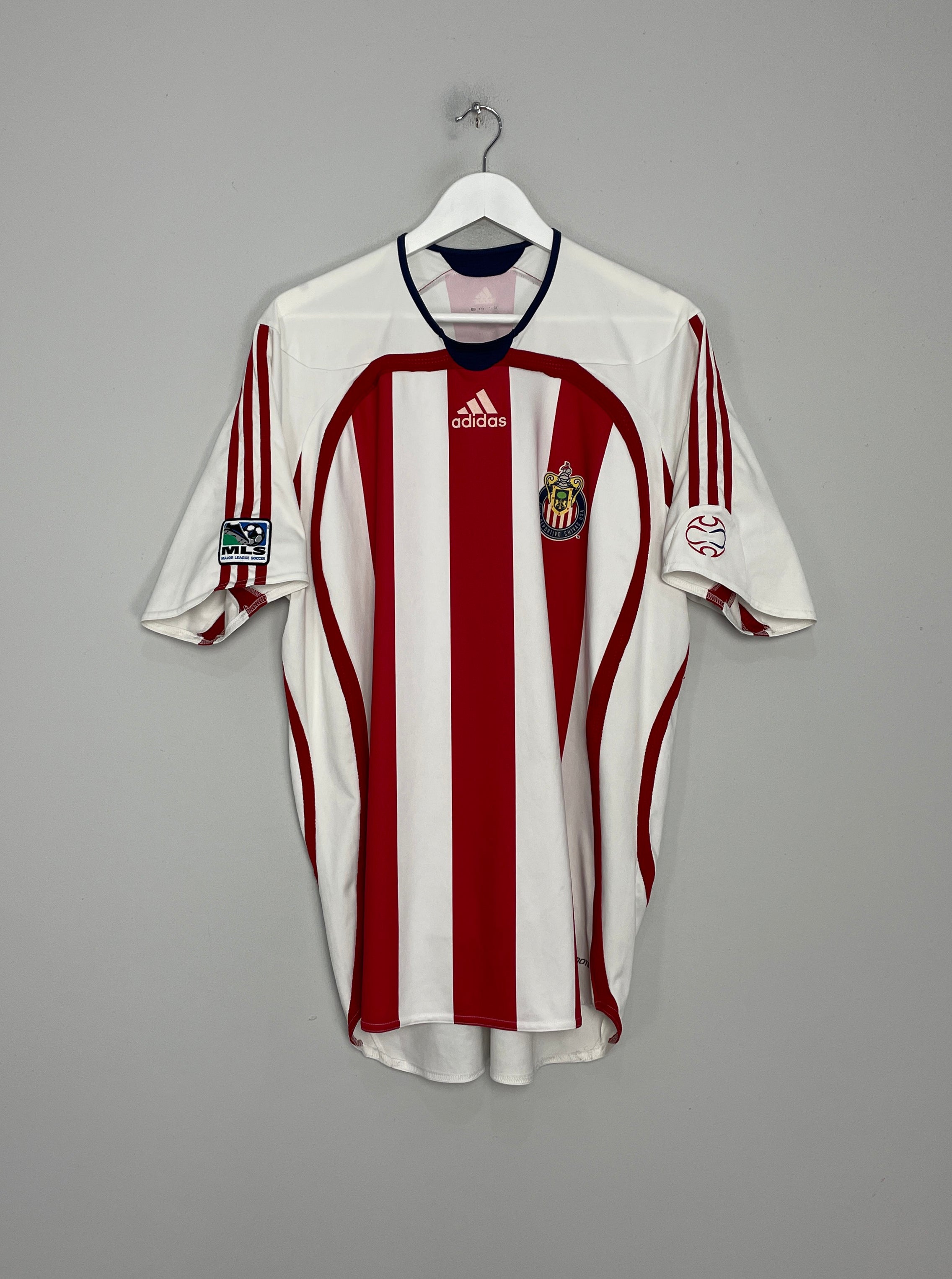 2007/08 CHIVAS GUADALAJARA HOME SHIRT (XL) ADIDAS