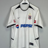 2003/04 CORINTHIANS #9 HOME SHIRT (M) NIKE