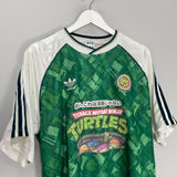 1990 CULT KITS X TURTLES JAPANESE MOVIE MASHUP XL ADIDAS