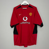 2002/04 MANCHESTER UNITED RONALDO #7 HOME SHIRT (XL) NIKE