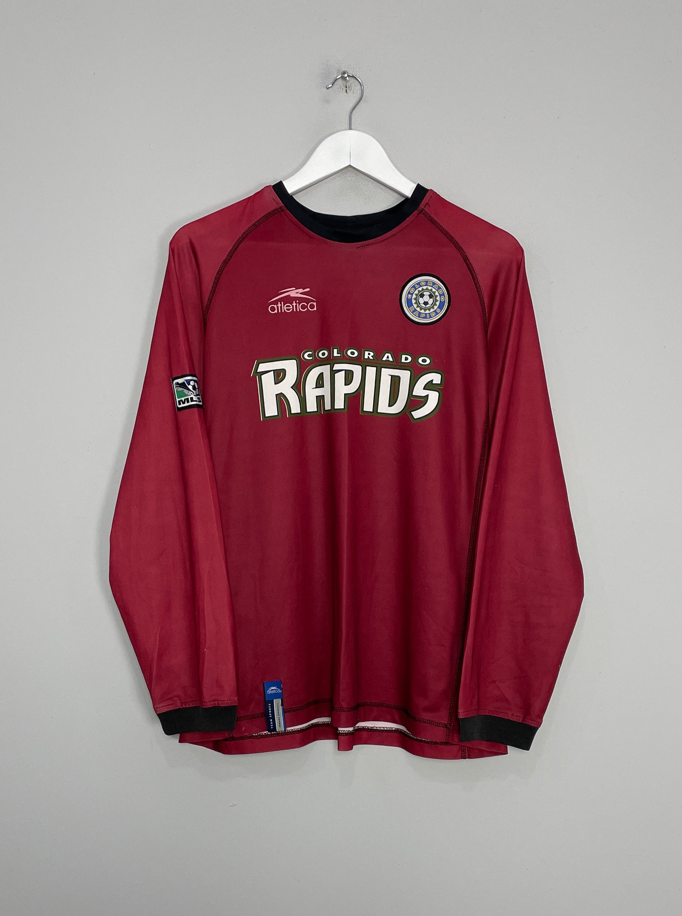 2003 COLORADO RAPIDS GK SHIRT (XL) ATLETICA