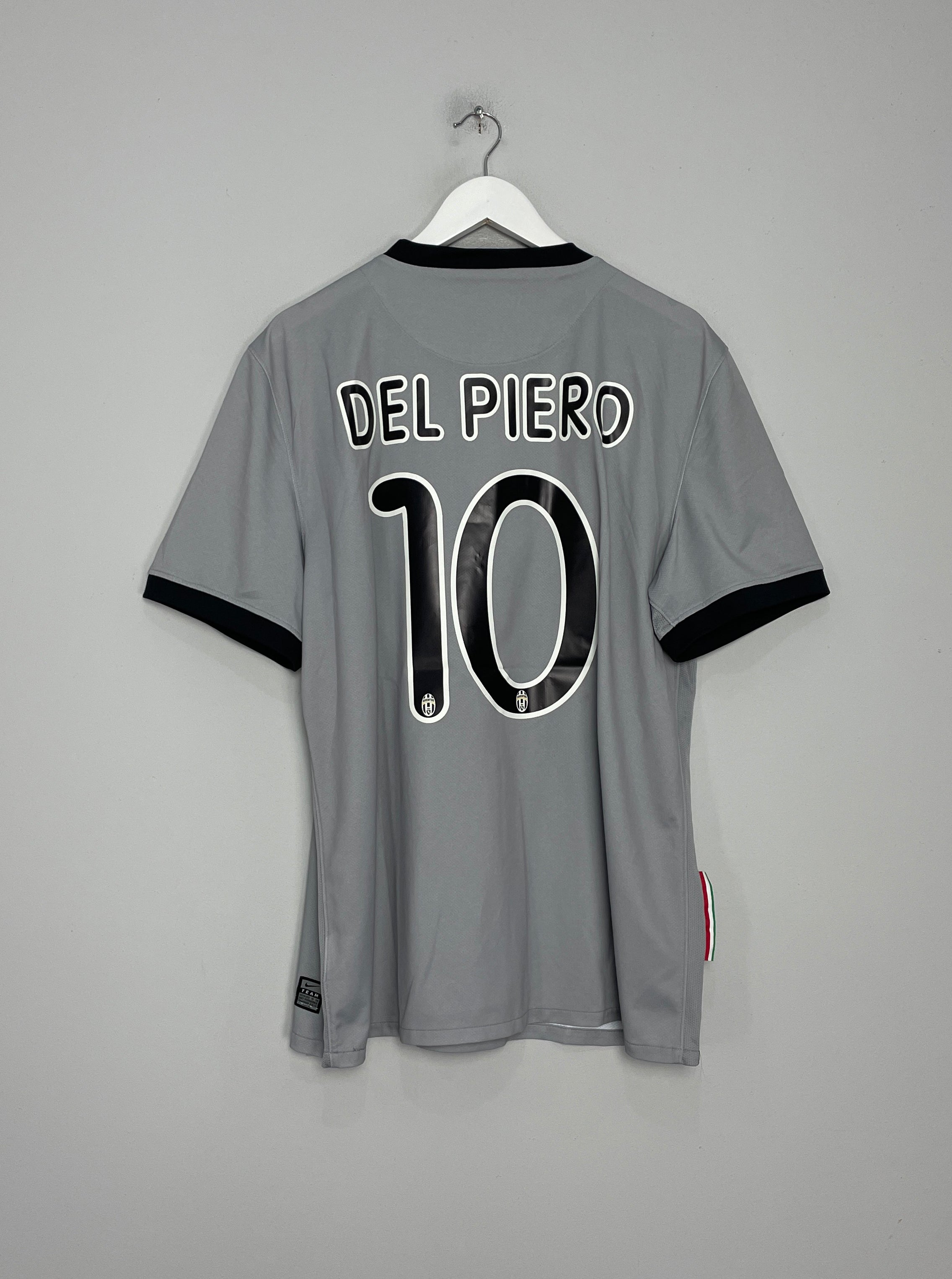 2009/10 JUVENTUS DEL PIERO AWAY SHIRT (XL) NIKE