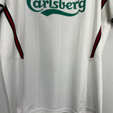 2003/04 LIVERPOOL AWAY SHIRT (XL) REEBOK