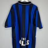 1998/99 GILLINGHAM *MINT* HOME SHIRT (L) GILLS LEISURE