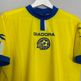 2006/07 MACCABI TEL AVIV *CENTENARY* HOME SHIRT (L) DIADORA