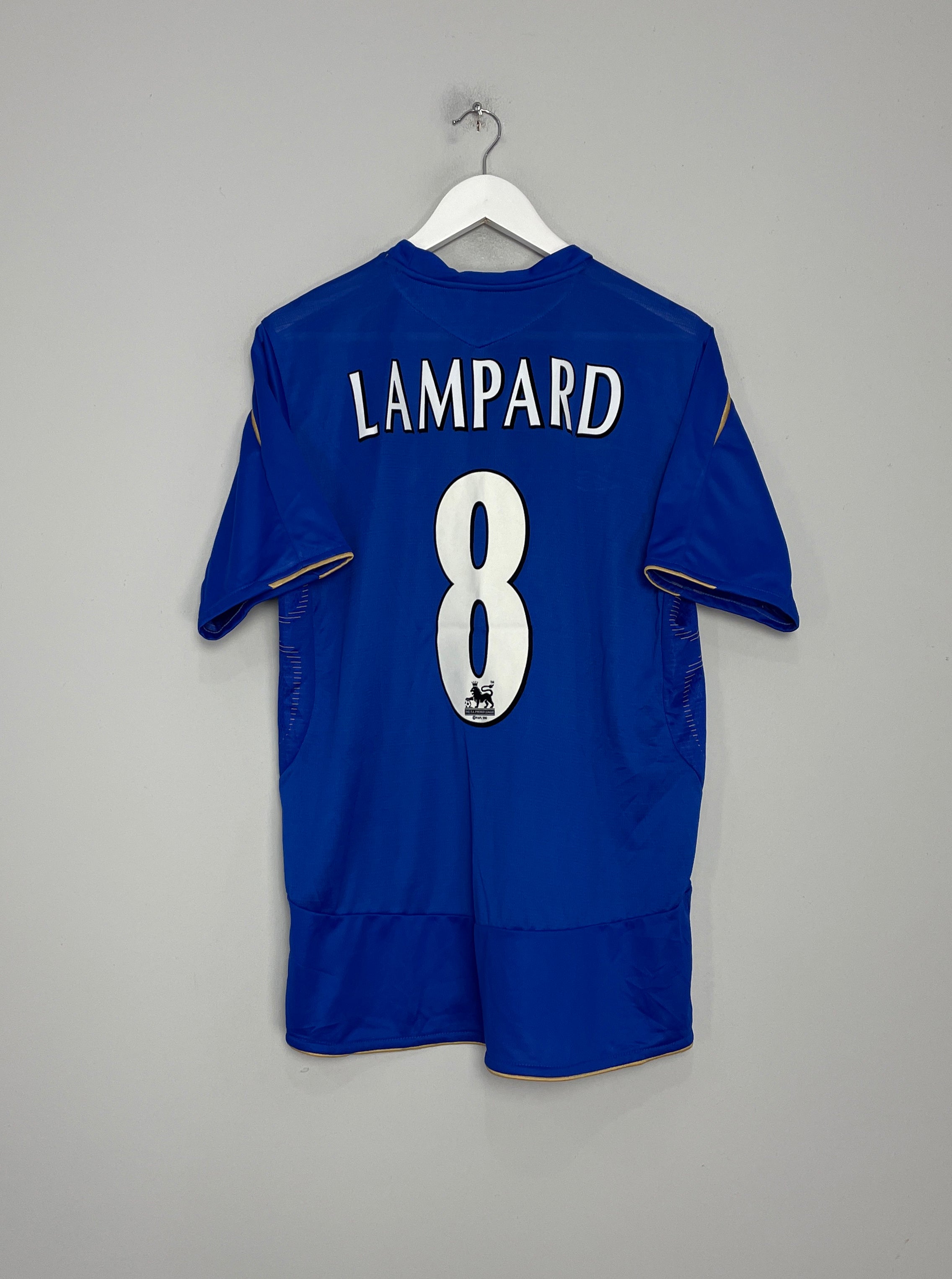 2005/06 CHELSEA LAMPARD #8 *CENTENARY* HOME SHIRT (L) UMBRO