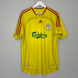 2006/07 LIVERPOOL GERRARD #8 AWAY SHIRT (L) ADIDAS