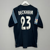 2003/04 REAL MADRID BECKHAM #23 AWAY SHIRT (XL) ADIDAS