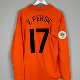 2006/08 NETHERLANDS V.PERSIE #17 L/S HOME SHIRT (L) NIKE