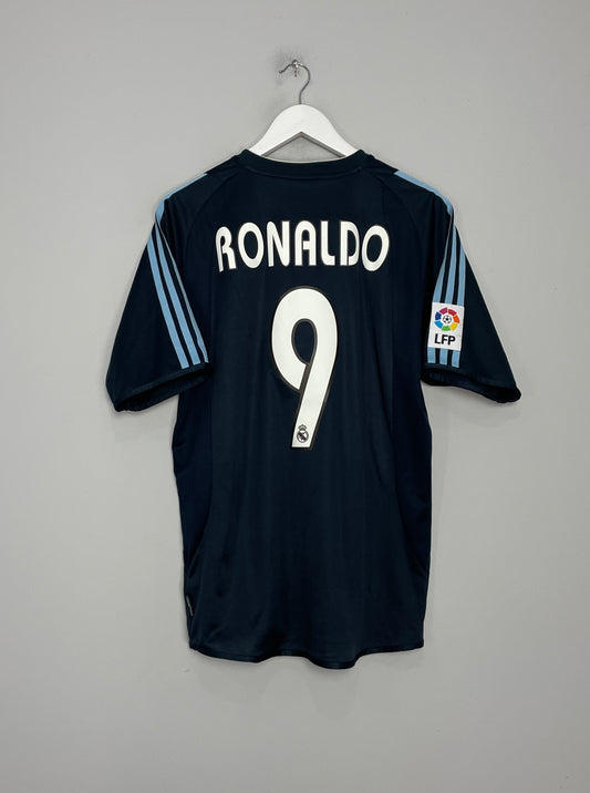 2003/04 REAL MADRID RONALDO #9 AWAY SHIRT (M) ADIDAS