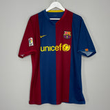 2006/07 BARCELONA RONALDINHO #10 HOME SHIRT (XL) NIKE