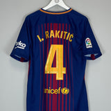 2018/19 BARCELONA I.RAKITIC #4 HOME SHIRT (L) NIKE