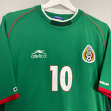 2001/02 MEXICO C.BLANCO #10 HOME SHIRT (XL) ATLETICA