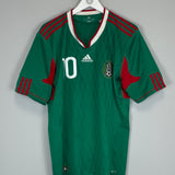 2010/11 MEXICO C.BLANCO #10 HOME SHIRT (L) ADIDAS