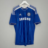 2011/12 CHELSEA DROGBA #11 HOME SHIRT (L) ADIDAS