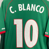 2001/02 MEXICO C.BLANCO #10 HOME SHIRT (XL) ATLETICA