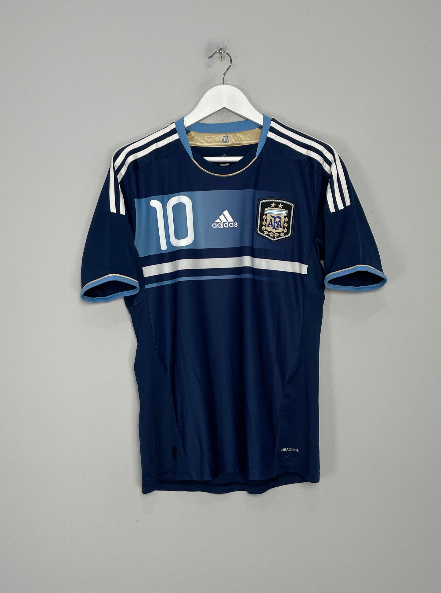 2011/12 ARGENTINA MESSI #10 AWAY SHIRT (S) ADIDAS