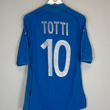 2002 ITALY TOTTI #10 HOME SHIRT (L) KAPPA