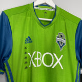 2016/17 SEATTLE SOUNDERS *PLAYER ISSUE* BNWT HOME SHIRT (L) ADIDAS