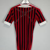 2011/12 AC MILAN *PLAYER ISSUE* HOME SHIRT (S) ADIDAS