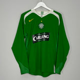 2005/06 CELTIC NAKAMURA #25 L/S HOME SHIRT (S/M) NIKE