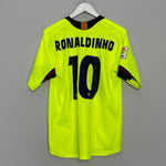 2006/07 BARCELONA RONALDINHO #10 THIRD SHIRT (M) NIKE