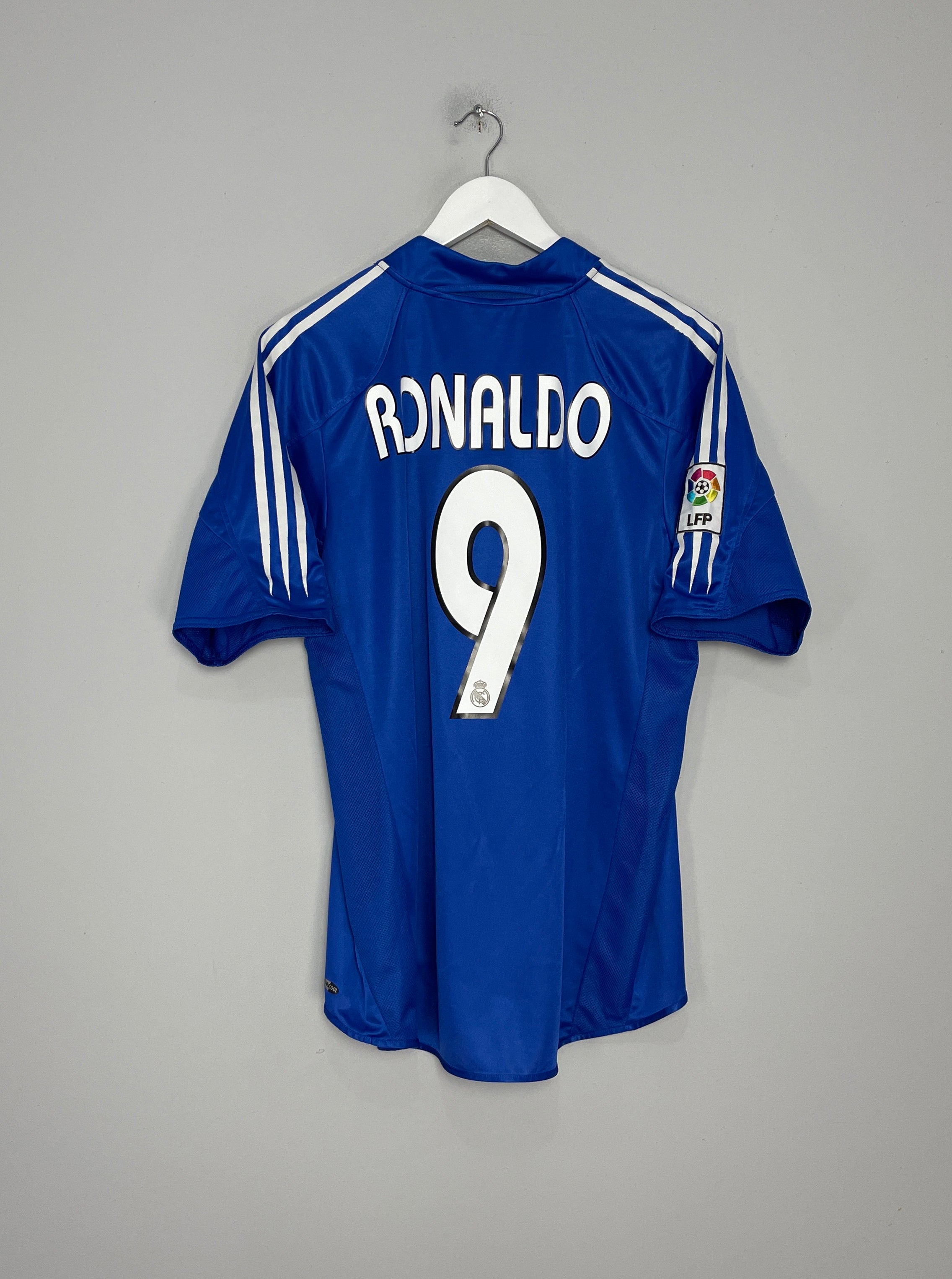 2004/05 REAL MADRID RONALDO #9 THIRD SHIRT (L) ADIDAS