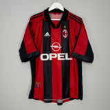 1998/00 AC MILAN SHEVCHENKO #7 HOME SHIRT (L) ADIDAS