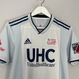 2019/20 NEW ENGLAND REVOLUTION ROWE #11 AUTHENTIC AWAY SHIRT (S) ADIDAS