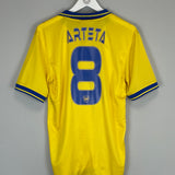 2013/14 ARSENAL ARTETA #8 AWAY SHIRT (M) NIKE