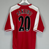 2006/07 MIDDLESBROUGH YAKUBU #22 HOME SHIRT (XL) ERREA