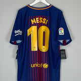 2017/18 BARCELONA MESSI #10 *BNWT* HOME SHIRT (XL) NIKE