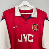 1998/99 ARSENAL BERGKAMP #10 HOME SHIRT (XXL) NIKE